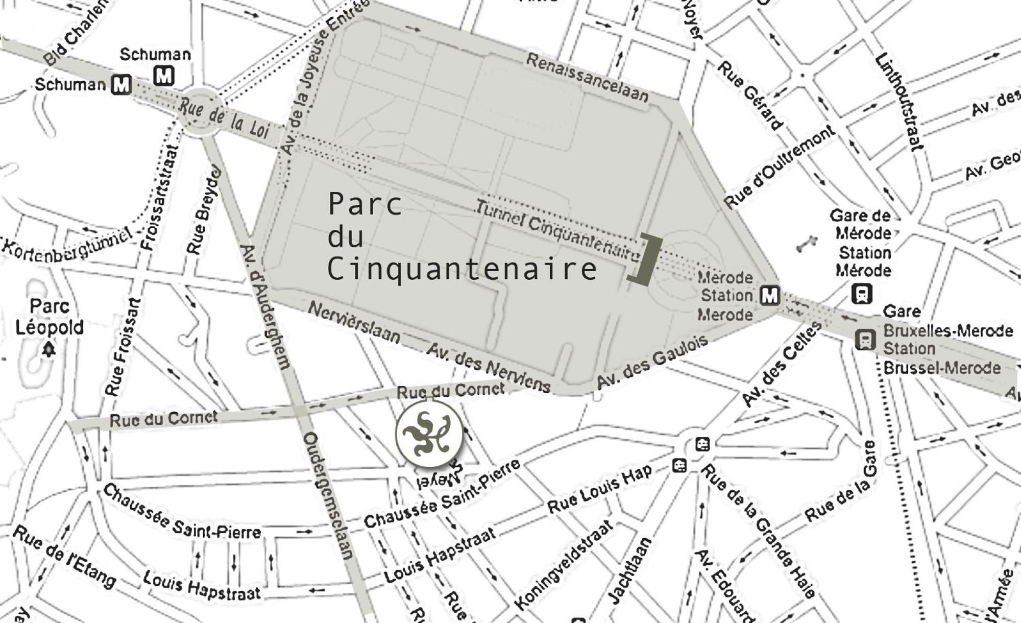 B&B A Cote Du Cinquantenaire Etterbeek Екстериор снимка